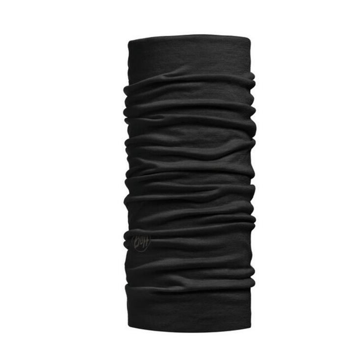 Μαντήλι Merino Wool Lightweight Solid Black