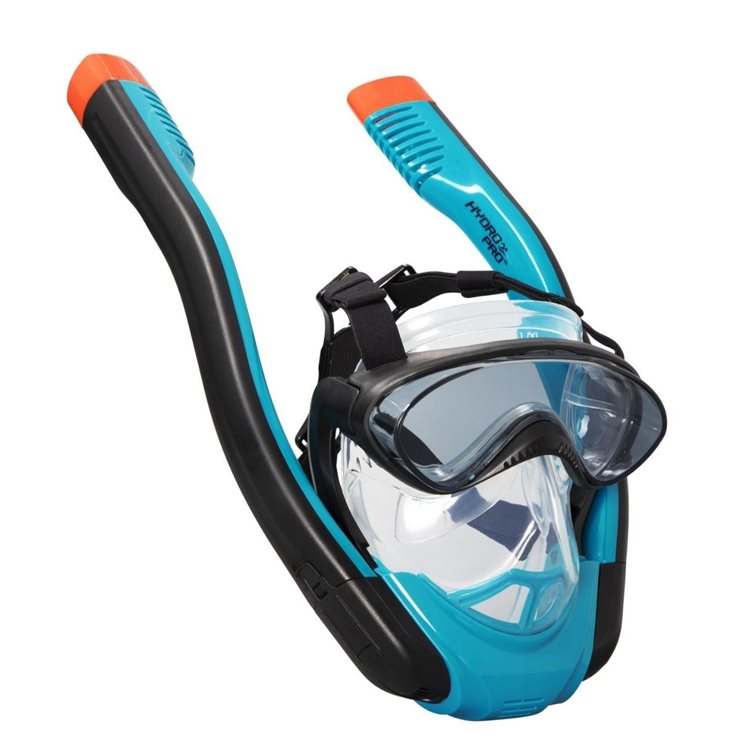 Μασκα Full Face Με Αναπνευστηρα Hydro-Pro S/M BESTWAY Μάσκες Θαλάσσης