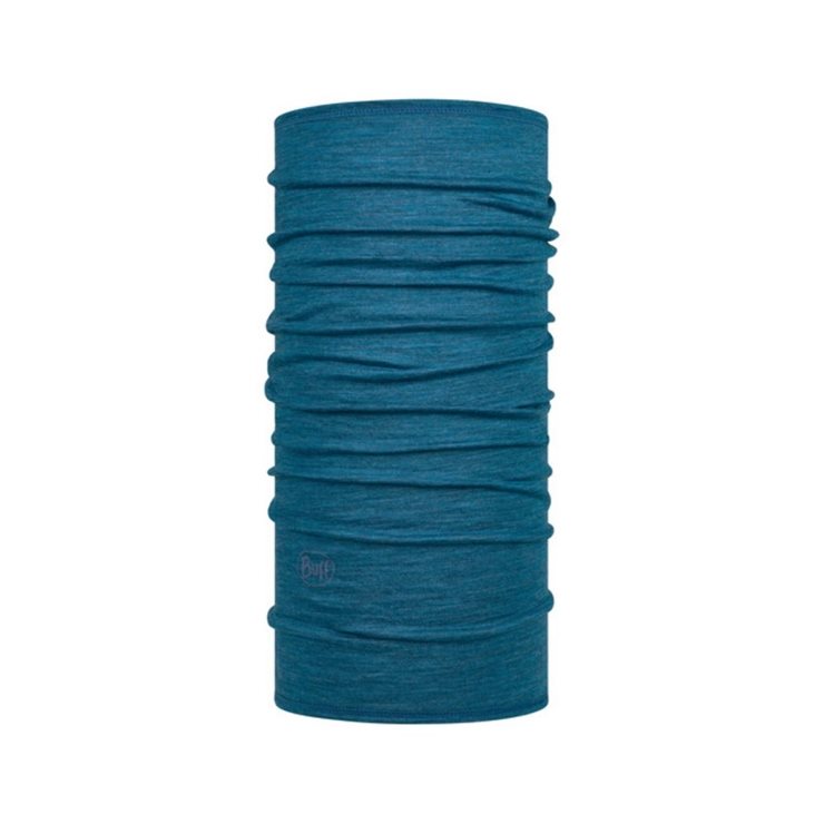 Μαντήλι Merino Wool Lightweight Solid Dusty Blue