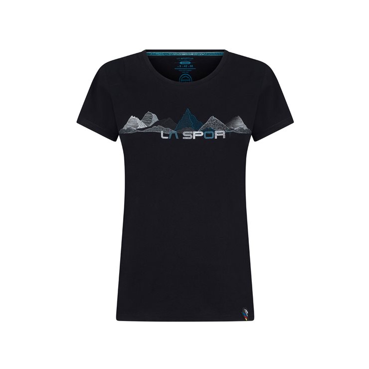 T-Shirt Peaks W - Black